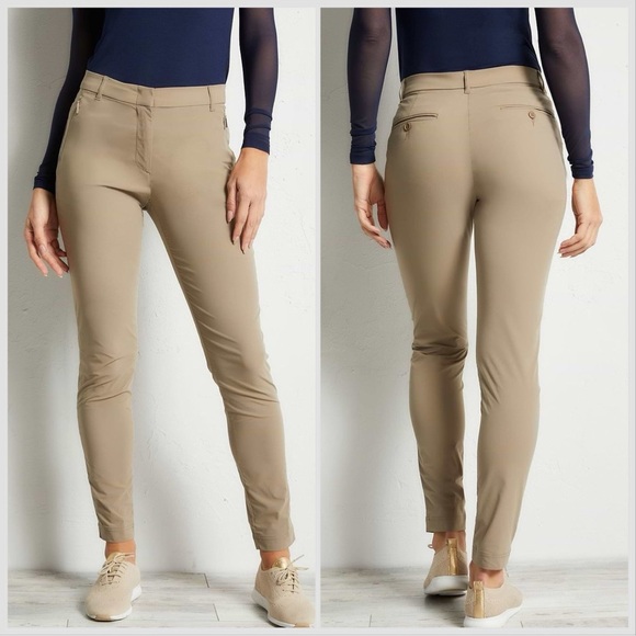 Anatomie Pants - Anatomie Khaki Tan The Thea Curvy Pant Sz M